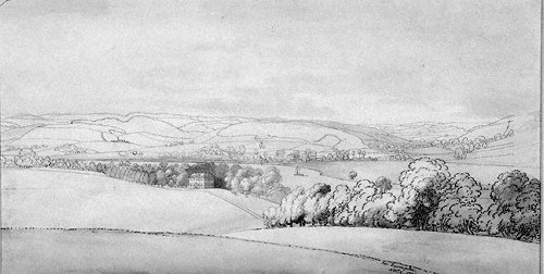  South east view of Culham Court, Berkshire ( Joseph Farrington)